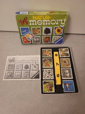 Ravensburger: 1986 NATUR-memory komplett mit Anleitung - Bild 1 von 4