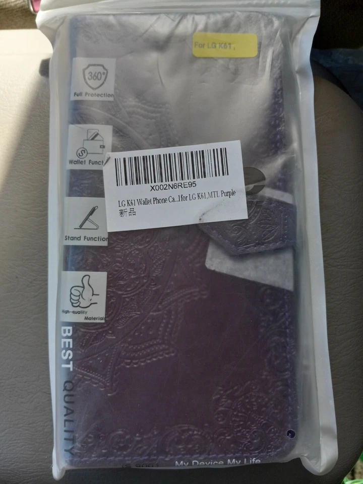 Funda tipo billetera para teléfono LG K-6 One Foto 1 de 1