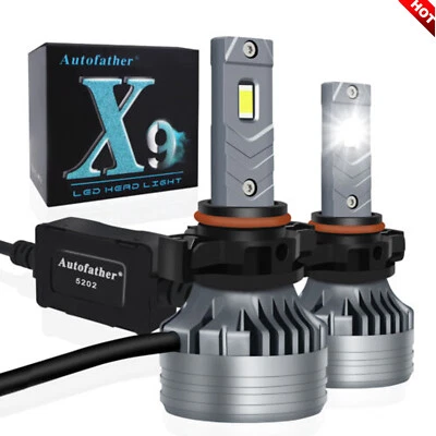 5202 LED Headlight Bulbs 6500K Super Bright LED Conversion Kit 20000LM 80W - Image 1 of 4