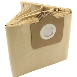 Bags For Dewalt DXV23PTA 23L DXV38S 38L Vacuum Cleaner Paper Dust Bag x 5 Pack - Picture 1 of 5