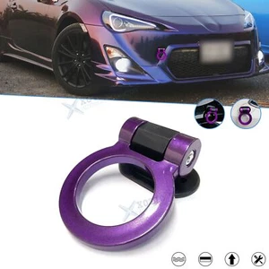 For Ford Mustang Purple JDM Racing Sporty Style Track Dummy Tow Hook Look Decor - Picture 1 of 12