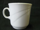 Lot of 22 Coffee Mugs 3" x 3" White Porcelain, Restaurant/Catering Dinnerware