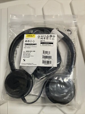 Jabra Evolve 20 MS Stereo Noise Canceling On Ear Phone & Computer - Image 1 of 2