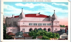 SHRINE AUDITORIUM Los Angeles, California CA - Postcard - Picture 1 of 2