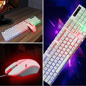 Mechanical Keyboard 104 Keys Gaming Keyboard for PC Gamer - Picture 1 of 13