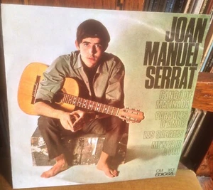 JOAN MANUEL SERRAT canco de matinada*paraules d'amor 1966 SP EP w/LYRIC INSERT - Picture 1 of 5