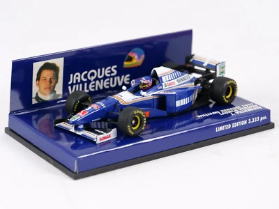 MINICHAMPS 1/43 Williams Renault Launch Version Jacques Villeneuve 430 970093 - Immagine 1 di 4