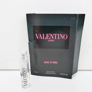 Valentino Uomo Born In Roma cologne mini EDT Spray Men Fragrance 1.2ml Brand NEW - Picture 1 of 4