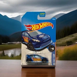 Hot Wheels ’12 Ford Fiesta – HW Race Team 4/5 | 1:64 Diecast | Brand New - Picture 1 of 2