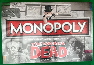 NEW & FACTORY SEALED Monopoly The Walking Dead SURVIVAL EDITION Board Game 2021 - Image 1 of 2