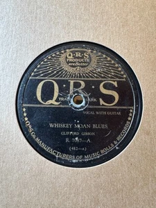 78Rpm Blues, Clifford Gibson 'Whiskey Moan Blues / Beat You Doing it' US QRS!! - Picture 1 of 5