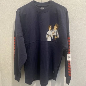 disney spirit jersey Starwars Adult Size Small NWT Blue - Picture 1 of 3