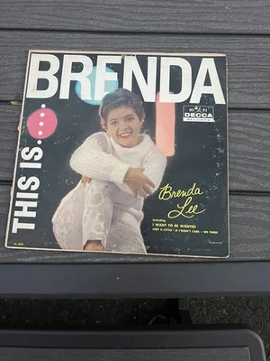 This is Brenda Lee. Vinyl LP Record Album. 1960. DL-4082. - Image 1 of 2
