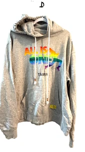 Hard Rock Cafe FREDDIE MERCURY Queen Hoodie Sweatshirt Gay Pride grau - XXL - Bild 1 von 6