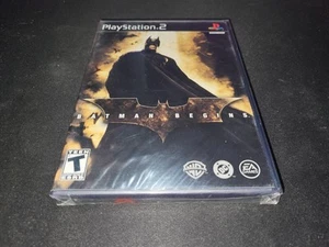 Batman Begins Black Label EA Games Sony Playstation 2 PS2 Brand NEW SEALED! - Picture 1 of 6