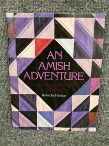 Ein Amish Abenteuer Arbeitsbuch für Farbe in Quilts von Roberta Horton NEU - Bild 1 von 4