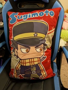 Golden Kamuy Chibi Charakter Kissen Sugimoto Toreba Japan - Bild 1 von 3