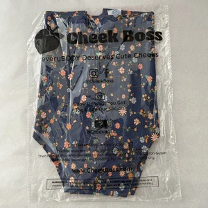 NWT Cheek Boss High Waisted Cheeky LARGE Celestial Flowers Tagless Soft Stretch - Picture 1 of 5