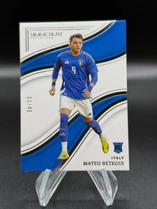 2023-24 Panini Immaculate Collection #36 Mateo Retegui Silver /40 #36 RC - Bild 1 von 2