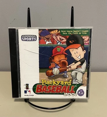Backyard Baseball 2001 CD PC Humongous Deportes Videojuego CD-ROM De colección Foto 1 de 4
