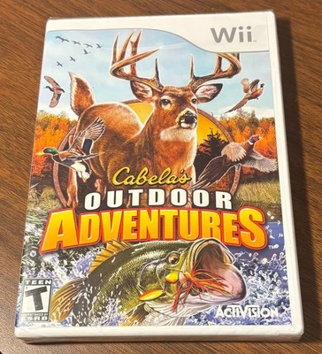 Cabela's Outdoor Adventures (Nintendo Wii, Activision, Teen) New/Factory Sealed - Image 1 of 4