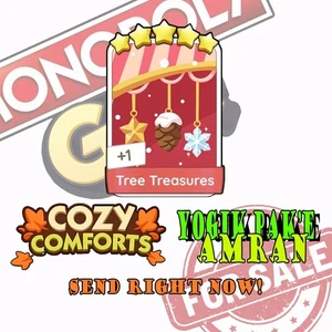 TREE TREASURES MONO_POLY_GO STICKERS 5⭐⭐⭐⭐⭐ (set 22) - Picture 1 of 1