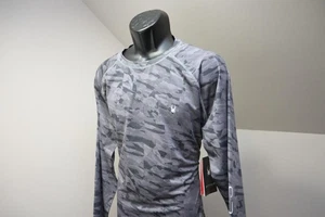 Spyder ProWeb Gym Shirt UV Rash Solar Protect Long Sleeve Hiking Mens Large NWT - Picture 1 of 12
