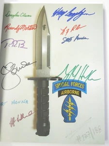 Limited Edition Buck 188 Knife Phrobis M9 Bayonet History Book by Richard Neyman - Picture 1 of 12
