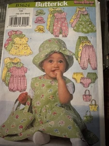 Butterick Pattern B5624 Infants Assorted Separates Sizes: Newborn-Medium - Picture 1 of 2