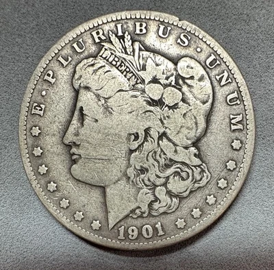 1901-S   MORGAN DOLLAR   NICE DETAIL  BETTER DATE  #9792 - Image 1 of 2