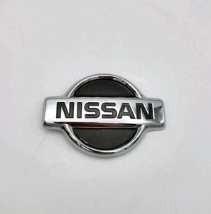NISSAN Vintage Metal Car Emblem Logo Badge Ornament OEM - Picture 1 of 4