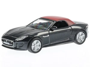 Jaguar F Type Convertible ultimate black modelcar 76FTYP007 Oxford 1:76 - Foto 1 di 4