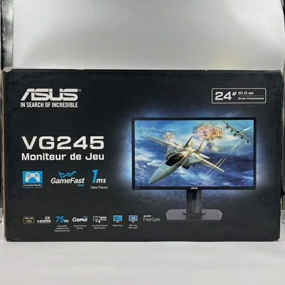 New ASUS 24" VG245H LED 75Hz FreeSync Gaming Monitor - Image 1 of 4