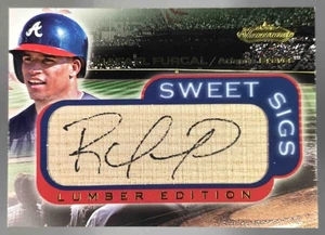 Rafael Furcal 2001 Fleer Showcase Auto #NNO Athletics - Picture 1 of 10