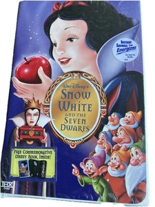 Walt Disney Snow White and the Seven Dwarfs Platinum Edition VHS Sealed New - Imagen 1 de 3