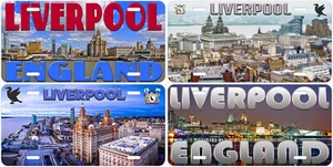 Matrícula de coche novedoso de Liverpool Inglaterra - Imagen 1 de 8