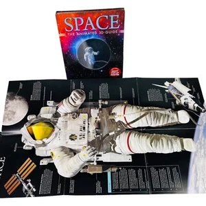 Space: The Animated 3D Guide (Hardcover) + Giant Pop-Up Poster, Interactive Book - Picture 1 of 10