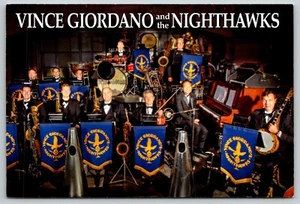 Postkarte Vince Giordano und die Nighthawks Birdland Theater [NT} - Bild 1 von 2