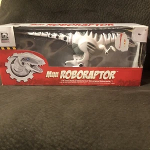 WowWee Robotics Mini RoboRaptor Roboter Dinosaurier Neu im Karton 14" Dinosaurier geht vorwärts - Bild 1 von 10