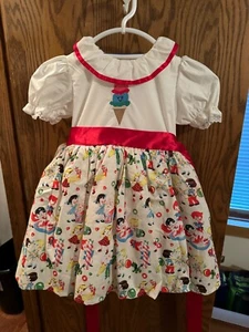 Fun Little Girl Ice Cream Dress Size 5 - Picture 1 of 7