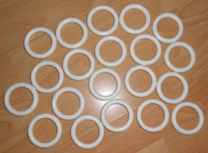 28 Gardinenringe für Gardinenstange - Bild 1 von 1