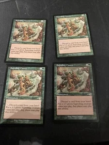 Saproling Cluster - MTG Scourge - 4 Card Playset - Picture 1 of 1