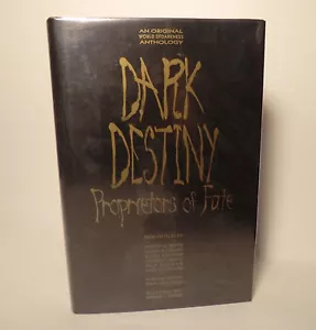 1995 'DARK DESTINY ' by EDWARD E. KRAMER *SIGNED BY ILLUSTRATOR & 5 OTHERS* - Foto 1 di 9