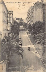 Algérie - Alger MUSTAPHA SUPERIEUR - Boulevard Victor Hugo - Picture 1 of 2