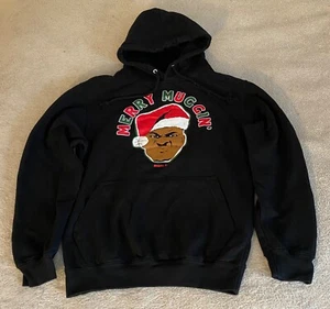 RARE Giannis Antetokounmpo Merry Muggin Sz S Milwaukee Bucks Sweatshirt Hoodie - Picture 1 of 13