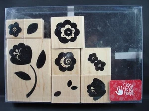 Juego de sellos de goma CTMH/DOTS, FLOR DE PRIMAVERA - Imagen 1 de 3
