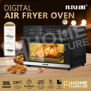 Maxkon 30L 18-In-1 Large Oil Free Air Fryer Oven 1800W Cooker Dual Cook Function - Picture 1 of 12