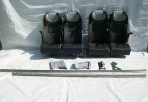 FOTELE DOUBLE SEAT DOPPELSITZBANK DUCATO SPRINTER VW LT CRAFTER MOVANO VIP - Imagen 1 de 1
