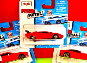 MAISTO: LAMBORGHINI, CORVETTE, MUSTANG (DIECAST, 2015) LOTE DE 3 - Imagen 1 de 11