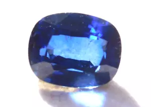 13 x 10,4 mm natürlicher Arkansas blauer Benitoit zertifiziert Kissenschliff lose Edelstein - Bild 1 von 7
